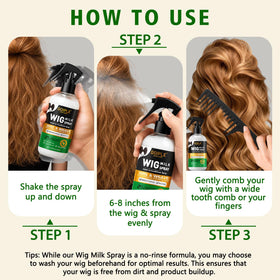 Goiple used at vanity styling a wig showing ready-to-wear convenience