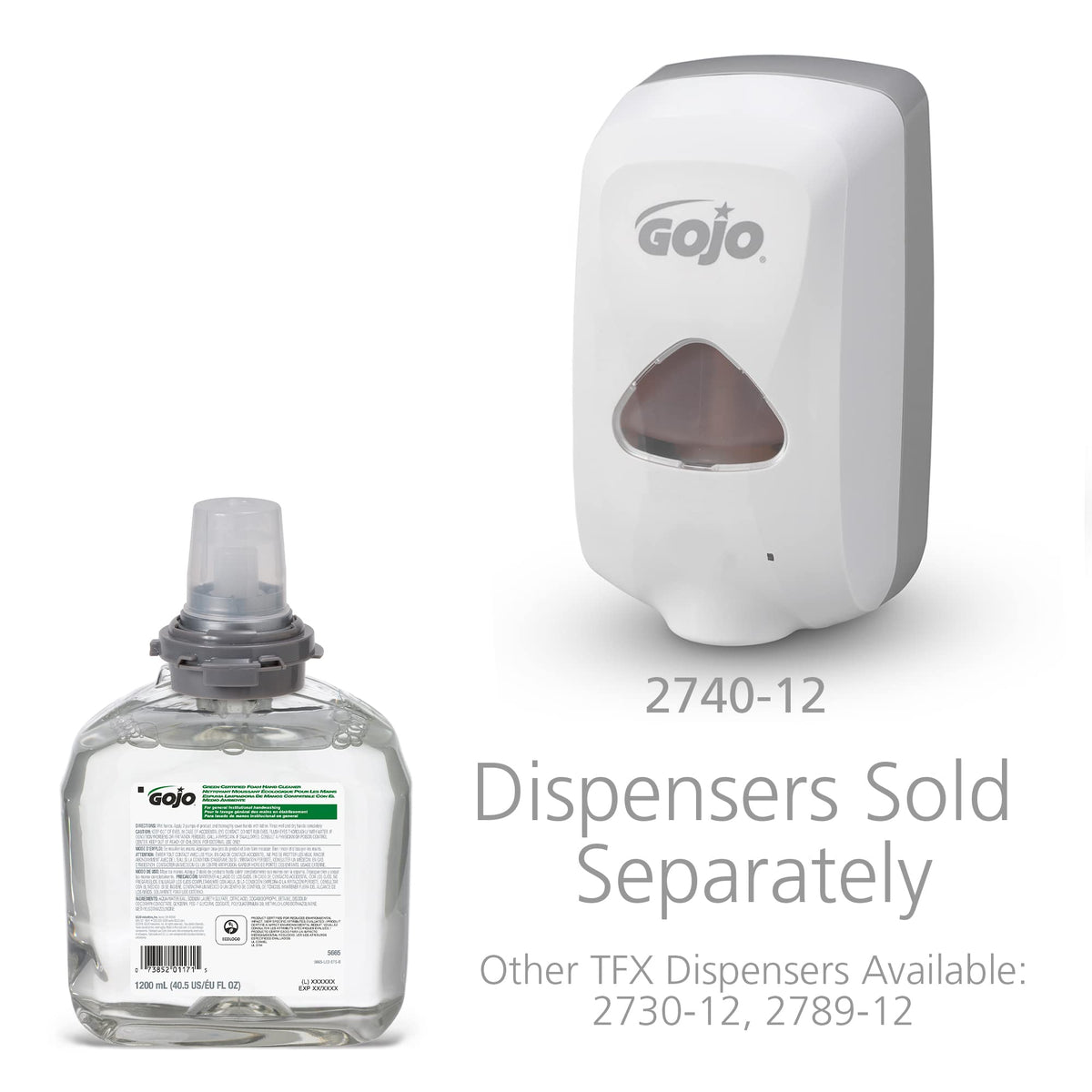 GOJO foam texture lather demonstrating rich coverage and quick rinse