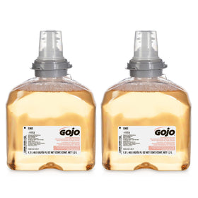 GOJO refill front packaging showing product and scent benefits