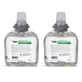 GOJO front packaging 1200 mL refill showing capacity and pack benefits