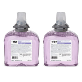 GOJO front packaging cranberry 1200 mL refill showing label and benefits