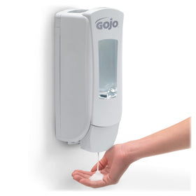 GOJO open sanitary sealed cartridge revealing fresh valve for hygiene
