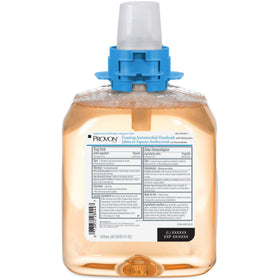 GOJO Provon cartridge installed in FMX-12 dispenser showing convenient push operation