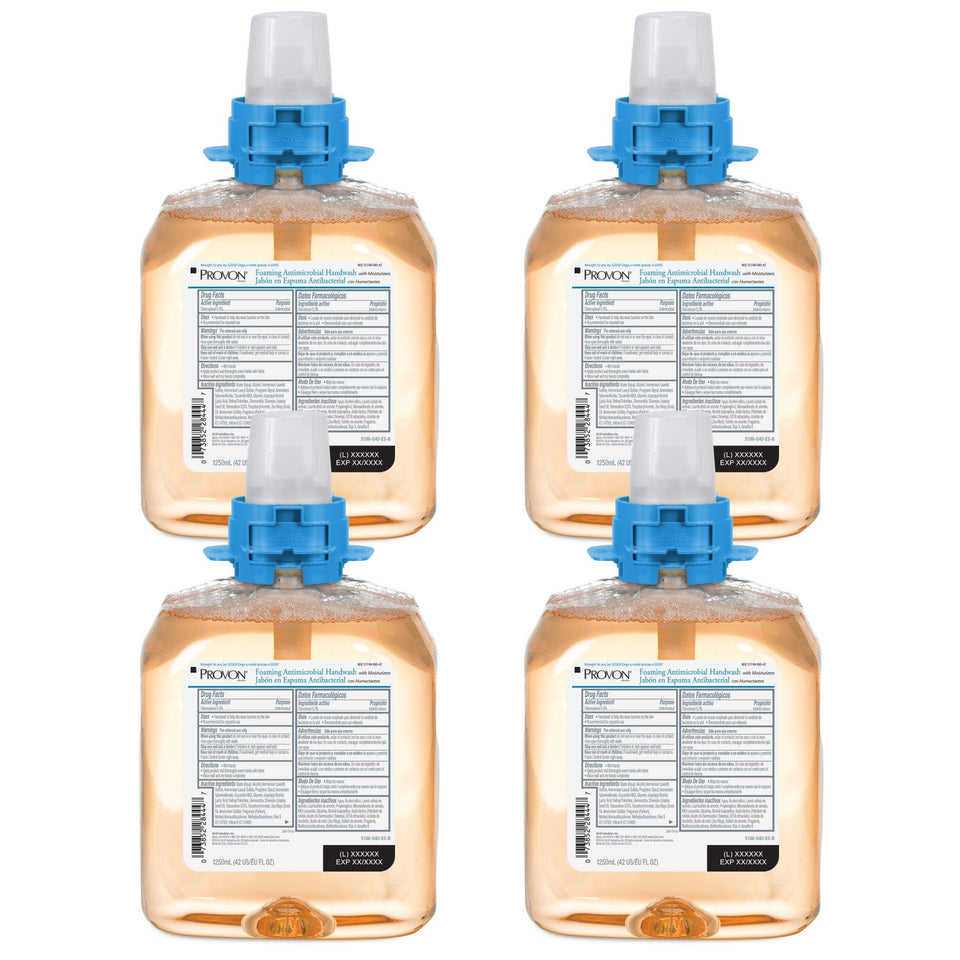 GOJO Provon front packaging showing refill cartridge and capacity for easy identification