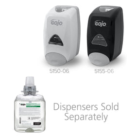 GOJO refill installed in FMX-12 dispenser being used for fast, touch-friendly dispensing