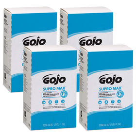 GOJO SUPRO MAX front packaging showing brand and citrus refill benefits