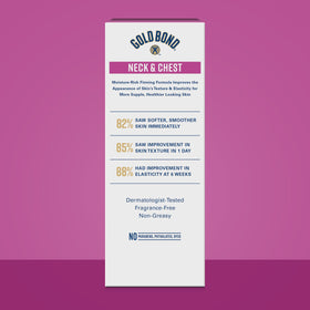 Gold Bond cream being applied to hand illustrating easy absorption benefit