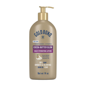Gold Bond front pump bottle showing packaging and ease of use