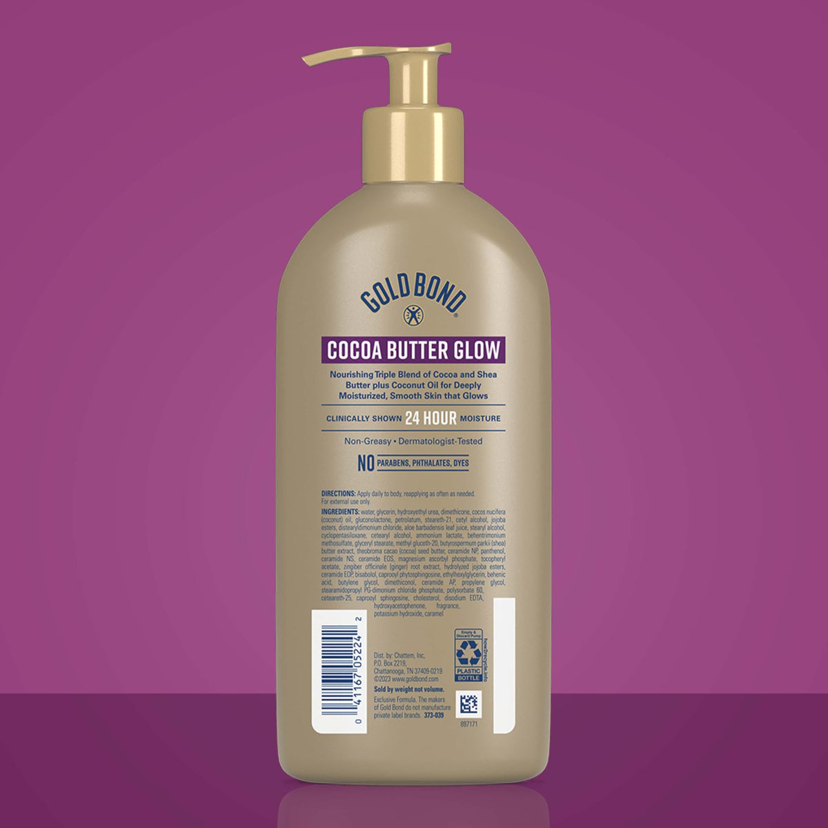 Gold Bond pump dispensing lotion for controlled application
