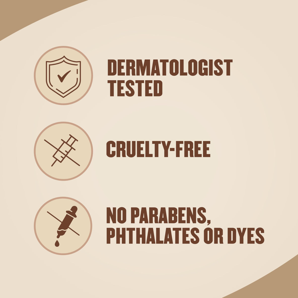 Gold Bond ingredient label close-up highlighting dermatologist-tested formula