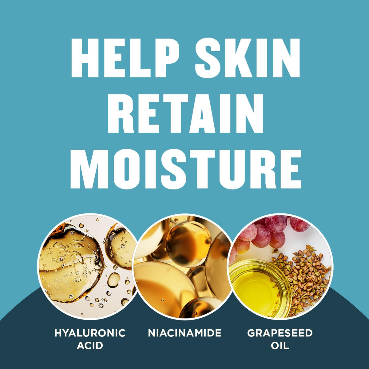 Gold Bond applying lotion to hands for quick hydration benefits