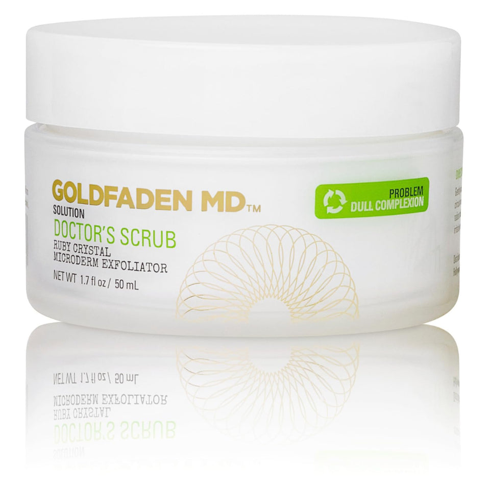 GOLDFADEN MD front packaging showing product benefits and tube design