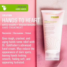 GOLDFADEN MD label close-up highlighting ingredients and size
