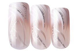 Goldfinger close-up of smooth ABS nail surface highlighting glossy finish