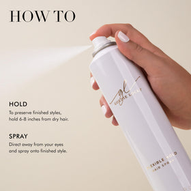 Goldie Locks aerosol nozzle detail for precise, even application and control
