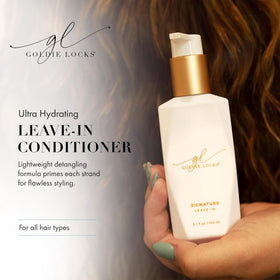 Goldie Locks label detail showing clean ingredients and product claims for informed buyers