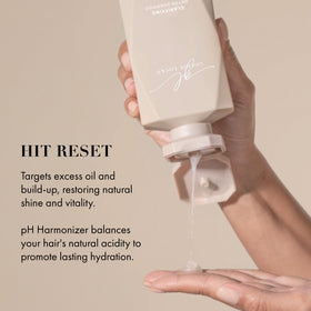 Goldie Locks thick lather texture illustrating gentle yet effective cleansing