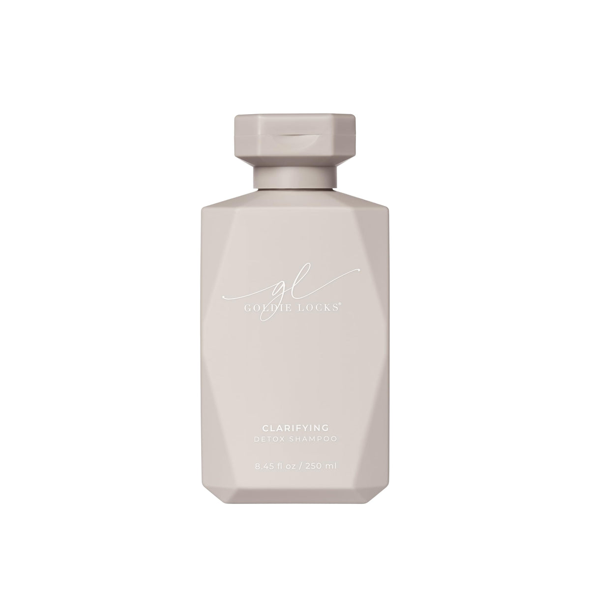 Goldie Locks front bottle showing label and size for clear purchase benefit