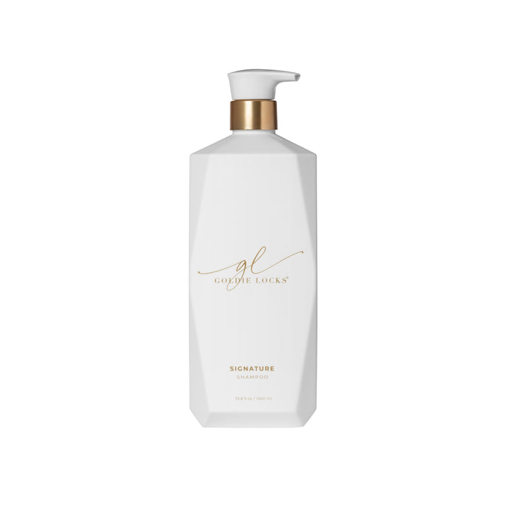 Goldie Locks front bottle view showing label and size for easy identification and benefit