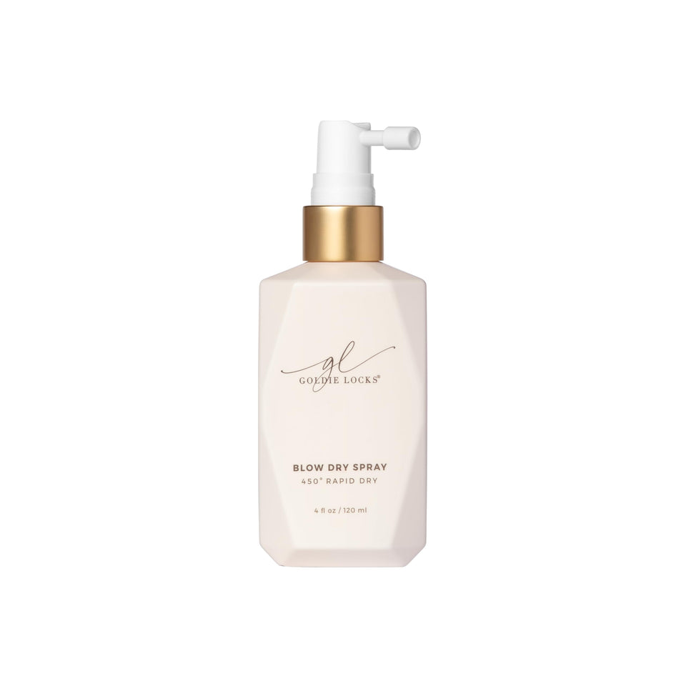 Goldie Locks front packaging showing bottle and label with styling benefits