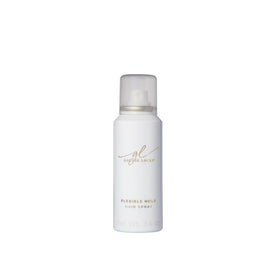 Goldie Locks front packaging travel hairspray shows compact can and brand for portability