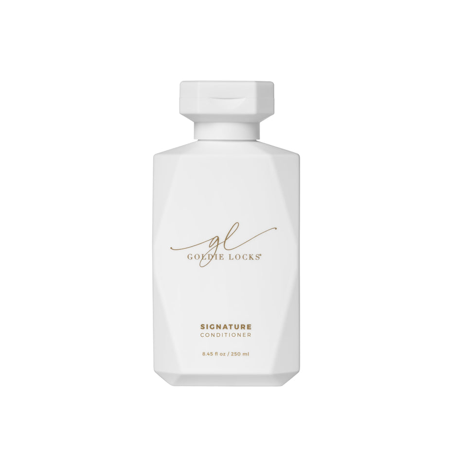 Goldie Locks front packaging showing conditioner and benefits