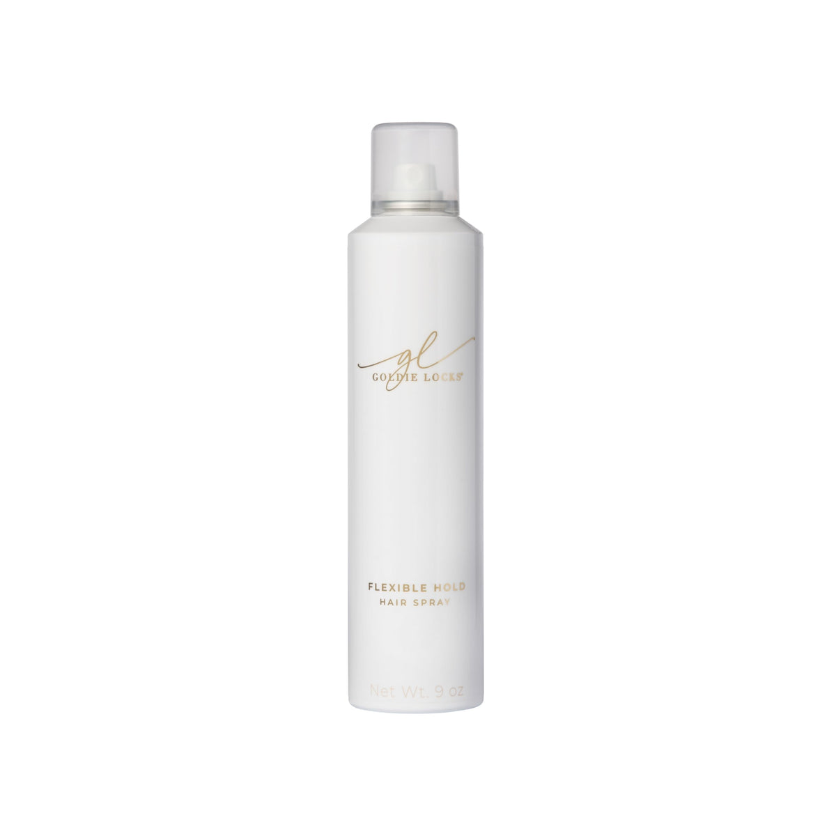 Goldie Locks front packaging showing lightweight flexible hold and brand benefits