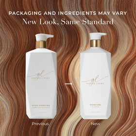 Goldie Locks shampoo bottle in bathroom scene suggesting daily use and fresh scent