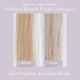Goldie Locks bottle in shower illustrating safe use with wet, color-treated hair