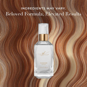 Goldie Locks label close-up emphasizing clean, protein-free formulation