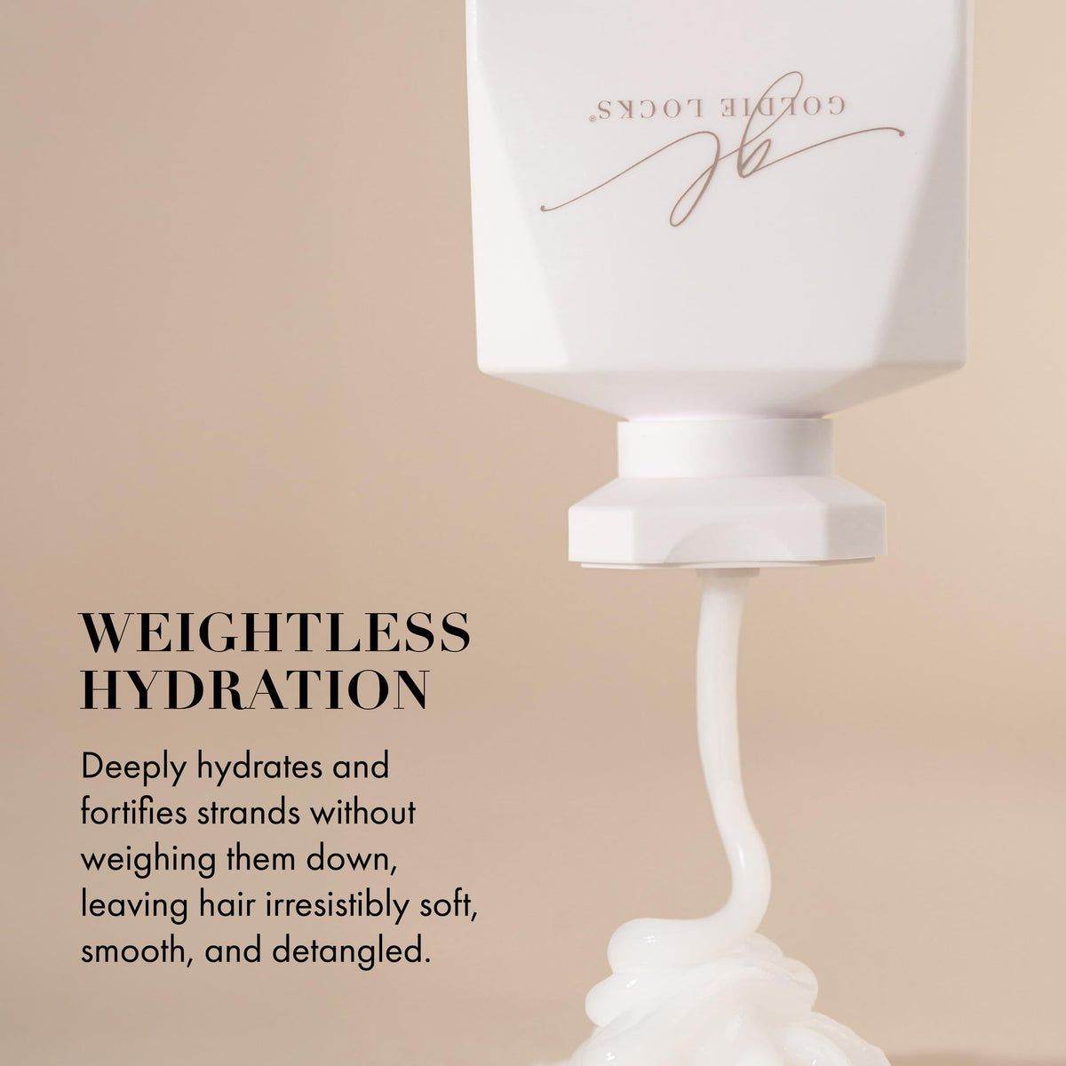 Goldie Locks ingredient label with marula oil and rose water