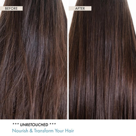 Goldie Locks serum on damp hair before blow-dry for smoother styling