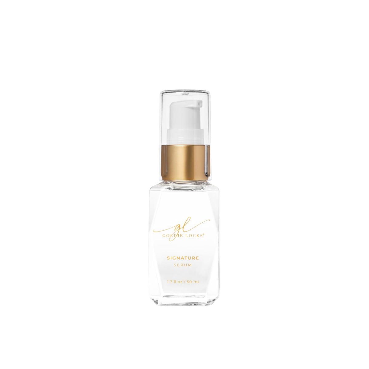 Goldie Locks front packaging showing sleek bottle and product name for shelf appeal