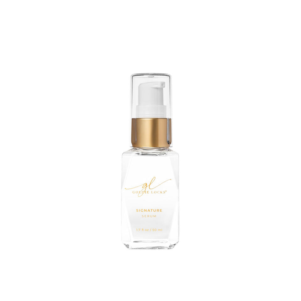 Goldie Locks front packaging showing sleek bottle and product name for shelf appeal