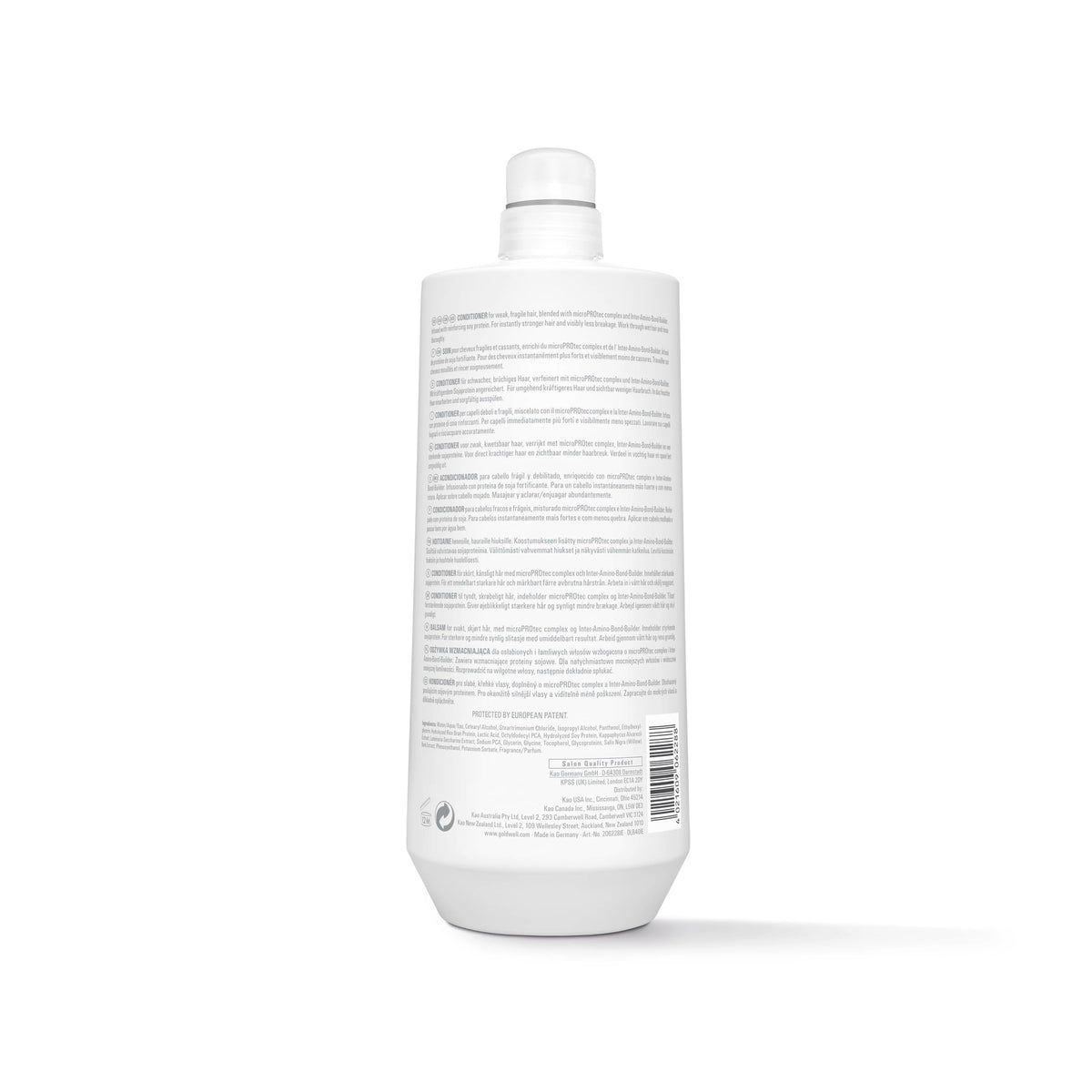 Goldwell Bond Pro pump dispenser dispensing conditioner for easy salon application