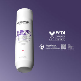 Goldwell bottle cap open pouring shampoo for controlled application