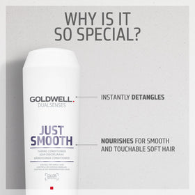 Goldwell 300ml bottle held in hand showing true size and scale