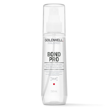 Goldwell bottle front packaging showing brand and product benefits