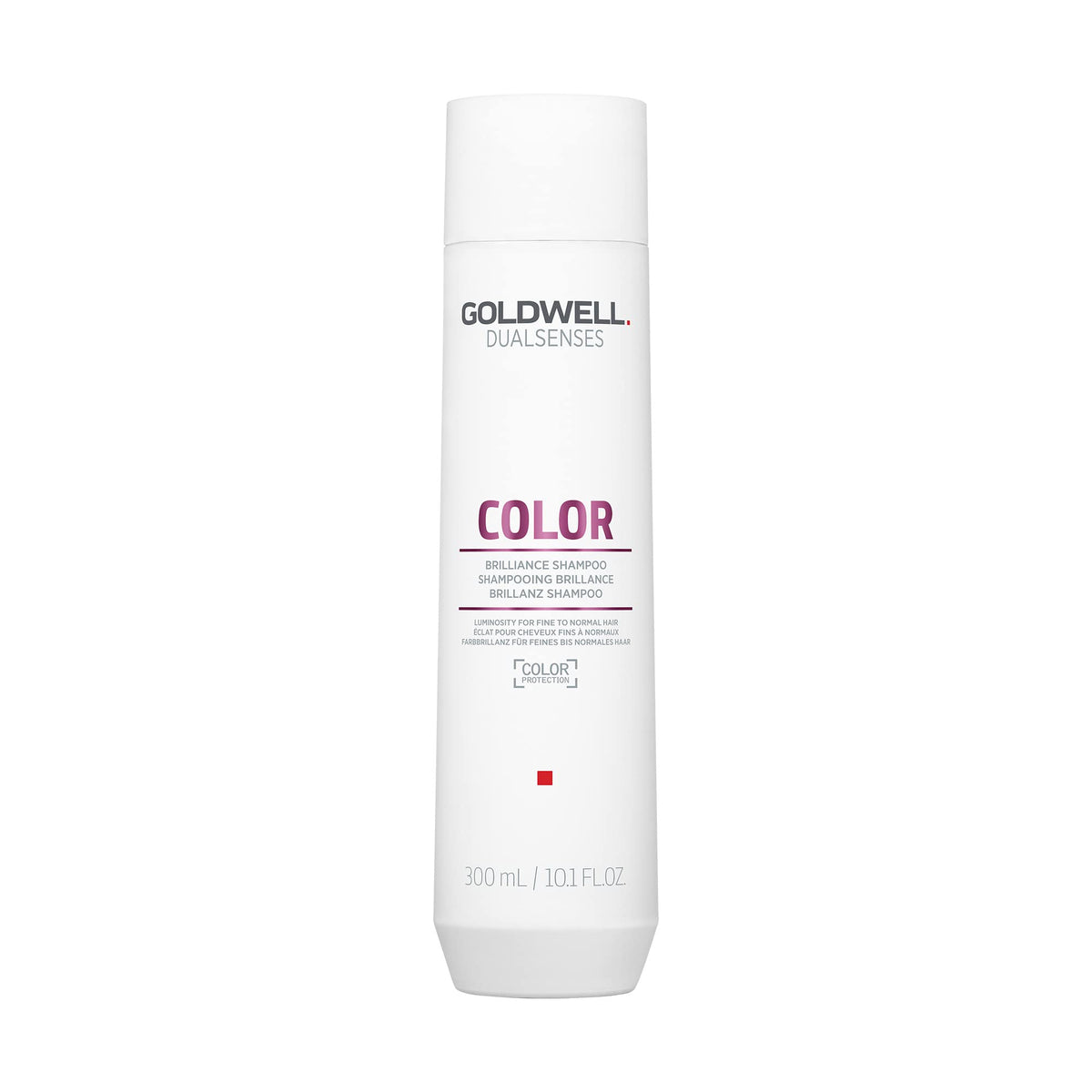 Goldwell front packaging showing bottle and brand benefit