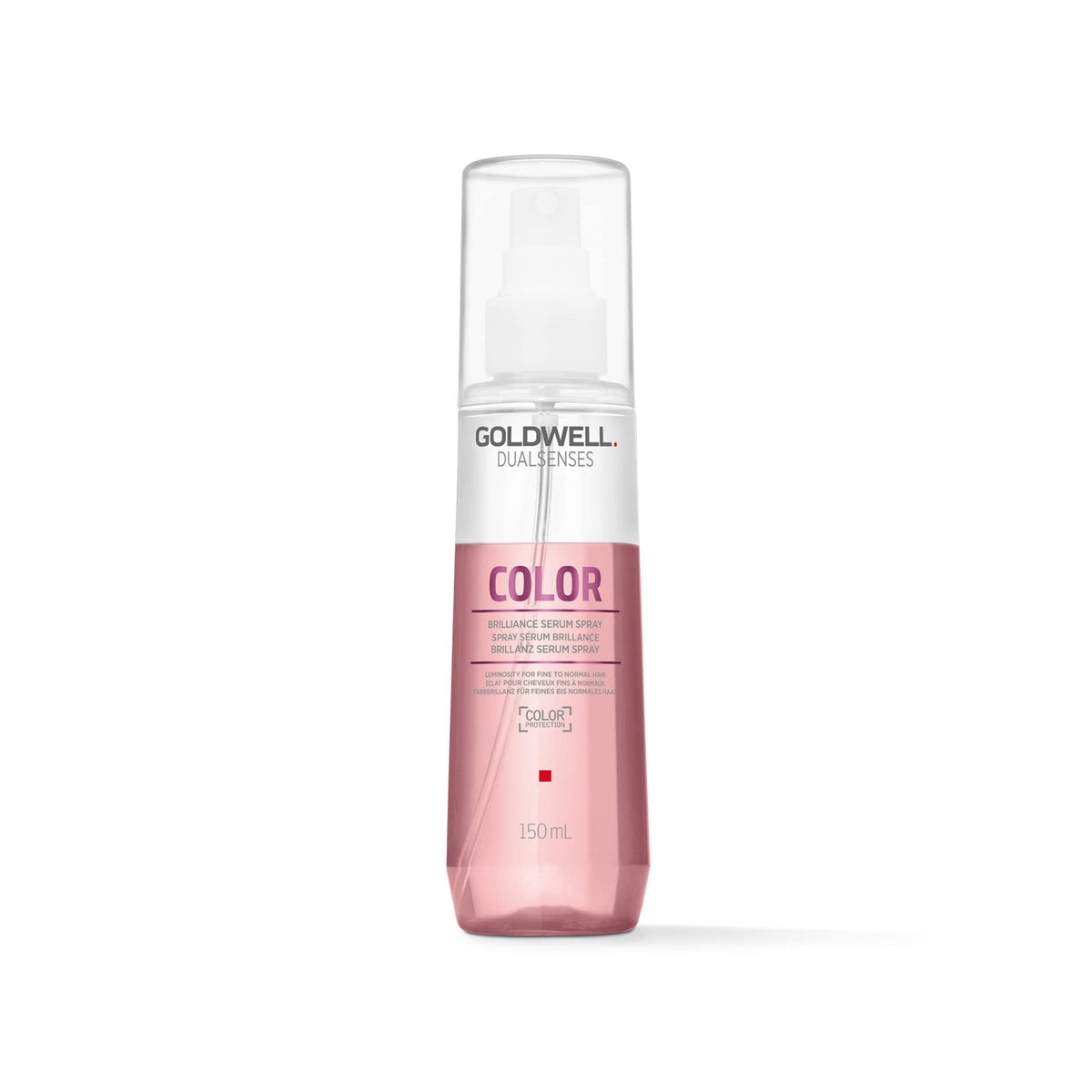 Goldwell Dualsenses front packaging showing bottle and label, highlights salon-quality shine