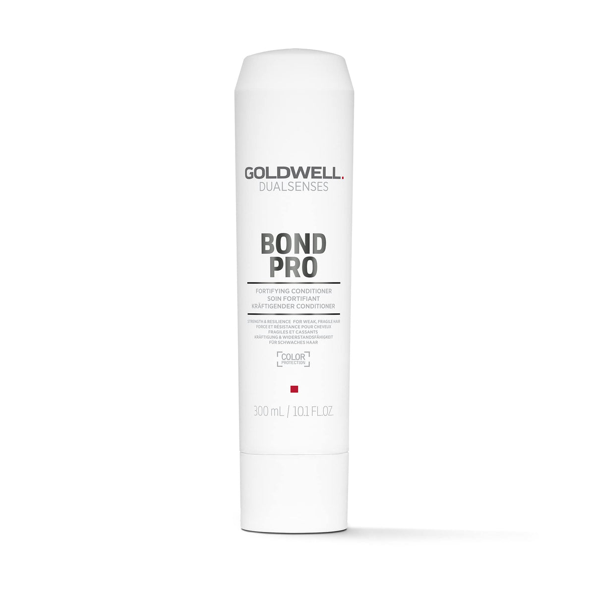 Goldwell bottle front packaging showing brand and product for clear identification and trust