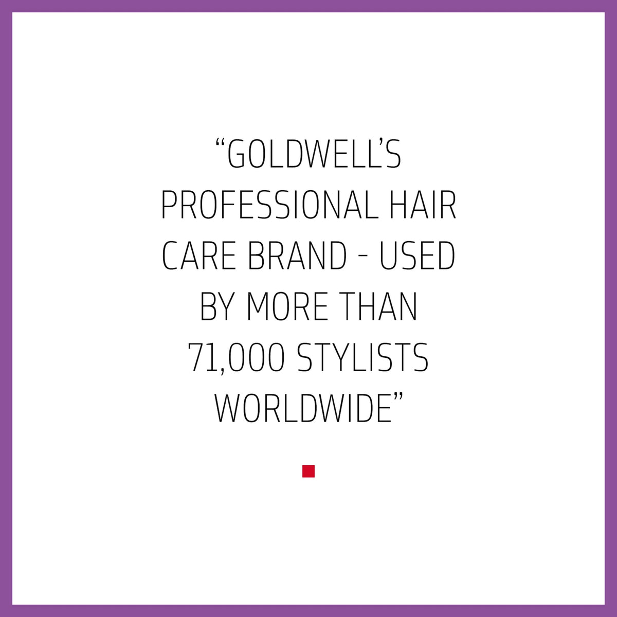 Goldwell Dualsenses lifestyle shot on a blonde model showcasing luminous hair and improved manageability