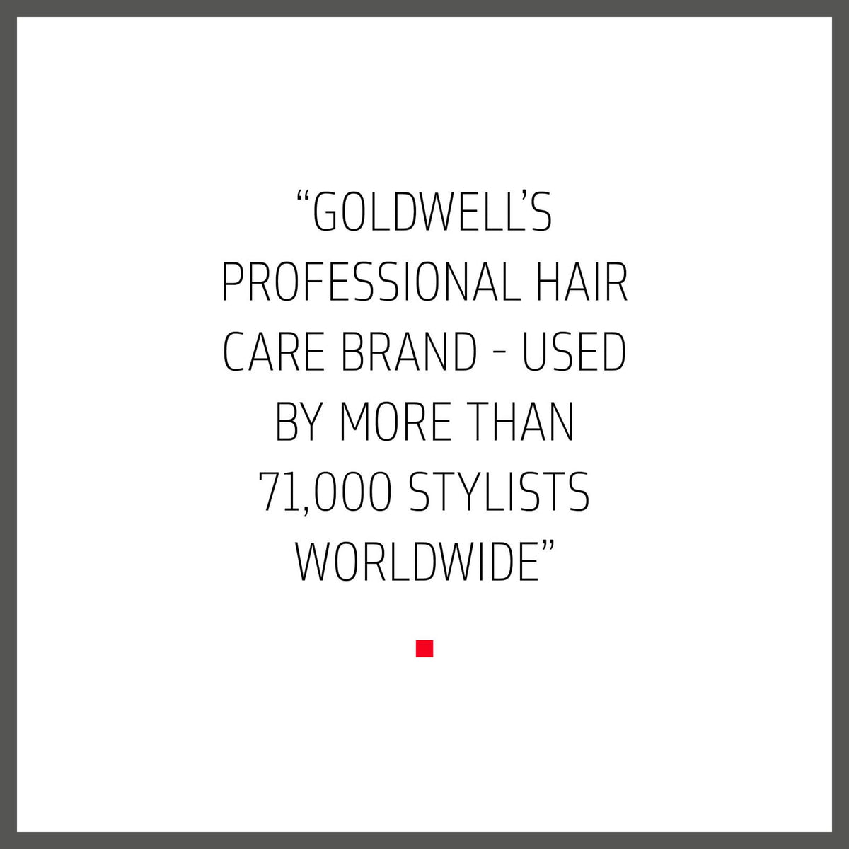 Goldwell 150mL tube beside keys to show travel-friendly size benefit