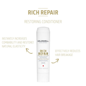 Goldwell Dualsenses back label highlighting ingredients and usage benefits