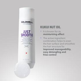 Goldwell pump dispensing shampoo to show easy professional application