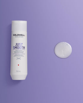 Goldwell Just Smooth paired with matching conditioner for system benefits