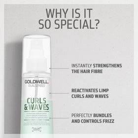 Goldwell product label showing micro-PROtec and milk protein for strengthening
