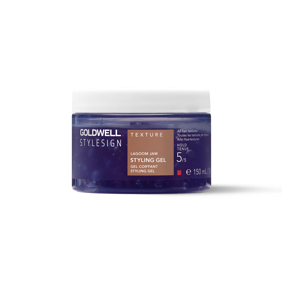 Goldwell Lagoom Jam front packaging showing product name and gloss benefit