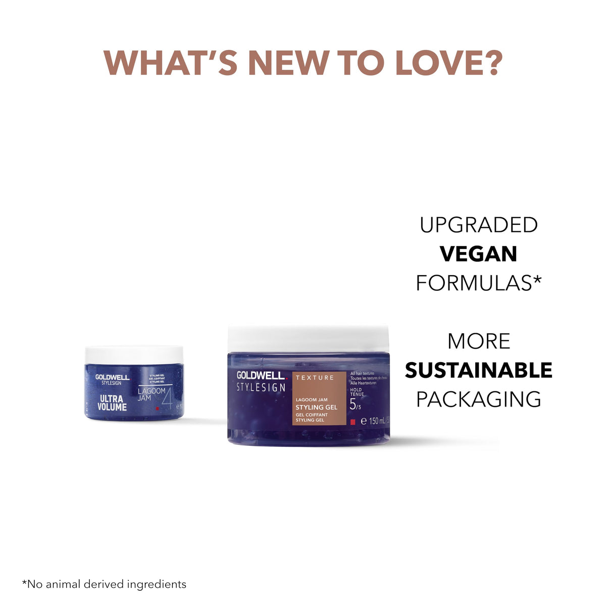 Marine bamboo ingredient visual highlighting Goldwell Lagoom Jam nourishing appeal