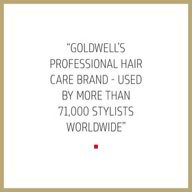Goldwell shampoo lather texture demonstrating rich foam and conditioning